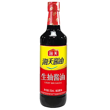 【速度4.9撸！】海天生抽酱油750ml[6元优惠券]-寻折猪