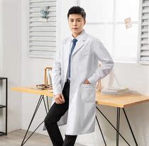 White coat Medical half sleeve isolation oral autumn and winter pharmacy Pharmacy dentist Hospital print summer repair