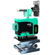 High precision 12-line level Green 8-line 16-line laser wall mount instrument Ground mount instrument Blue infrared level