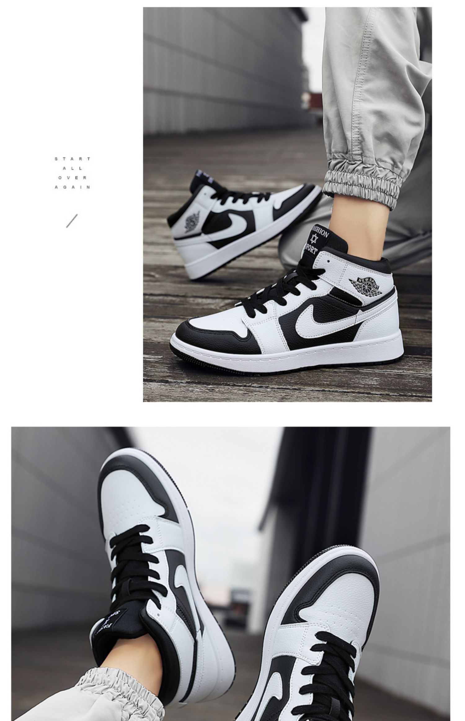 aj2021冬季空军一号高帮男韩版男鞋