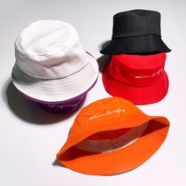 New childrens hat summer sunscreen hat Girl basin hat Tide brand Korean hip-hop hip-hop fisherman hat Boy visor hat