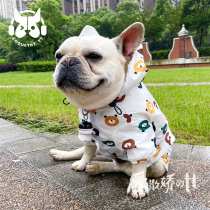 TT Pet Raincoat Waterproof small Bear clothes Fou Puppy Puppy Spring Summer Waterproof Clothing Mini Dog Umbrella