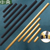 Cabinet door handle modern simple black wardrobe cabinet drawer extended handle one meter Gold super long handle