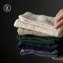 Clay Pai Hand Embroidered Double Absorbent Double Layer Cotton Linen Tea Towels Tea Towels Tea Towels tea towels Thicken Thicken