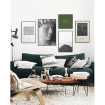 North See Modern Simple Living Room Decorative Painting Abstract Art Small Bedroom Hanging Painting Restaurant Mural Second Movement