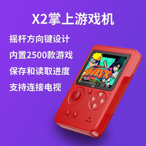X2 hands video game machine remote sensing intelligence machine NES FC GBA game All English color screen retro