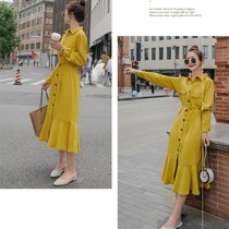 2020 springtime new V collar sleeveless 100 pleats cashew shirt conspiculy vintage vintage dress Childrens day department