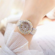 Watch Schoolgirl Decoration Trend Fashion Korean Version With Drill Crystal Bracelet Chain Table Women Table Fashion Women Table