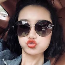 2021 New polarized sunglasses ins Korean tide big face thin sun glasses anti ultraviolet myopia glasses female summer