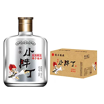 扬子福酒小胖丁52度130ml*24瓶[560元优惠券]-寻折猪