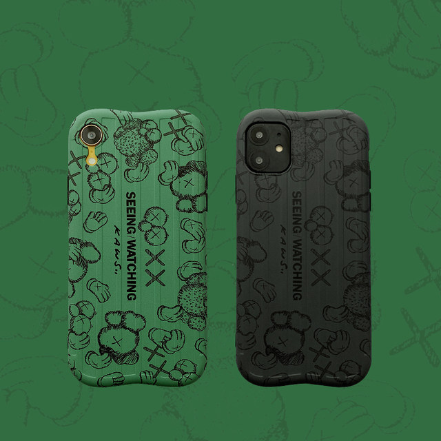 Tide brand personality creative couples kaws 11 XR Apple phone shell iPhoneX soft silicone shell xsmax men and women 8plus 7P personality iPhone11pro max all-inclusive protective sleeve popular brands 6S Tide brand personality creative couples kaws 11 XR Apple phone shell iPhoneX soft silicone shell xsmax men and women 8plus 7P personality iPhone11pro max all-inclusive protective sleeve popular brands 6S