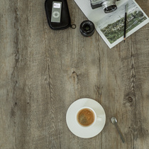 PVC shooting background board Old ash wood imitation wood grain photo background paper Vintage INS food swing shooting shadow props