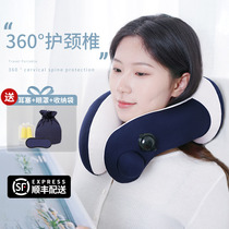 Inflatable u-necked pillow neck neck pillow neck resting neck by pillow office u-shaped pillow traveling by car to sleep at a time