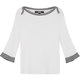 Fifth of the sleeve collar sweater Slim thin sweater short paragraph bottoming Fifth of the sleeve collar sweater Slim thin sweater short paragraph bottoming