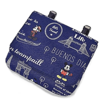 Japan Direct Mail (Japan Direct Mail) Colorful Candy Style Pocket Bag Belt Clip Blue Mickey N