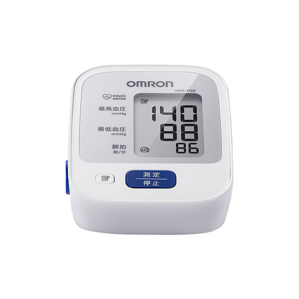 japan direct mail omron omron electronic sphygmomanometer upper arm type hem-7122 one key measurement uppercase