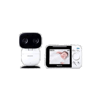 Self-operated｜Panasonic indoor camera with monitor KX-HC705-W