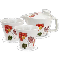 Direct mail from Japan Direct mail from Japan Hasami ware hand-painted ceramics Suoshan kiln Jisu pot flower teapot teacup tea set