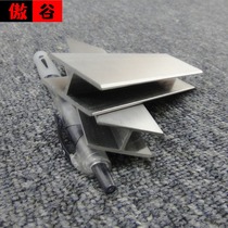 Kitchen cabinet PVC single-layer skirting board corner joint Plastic foot line Yin and yang angle corner flat joint