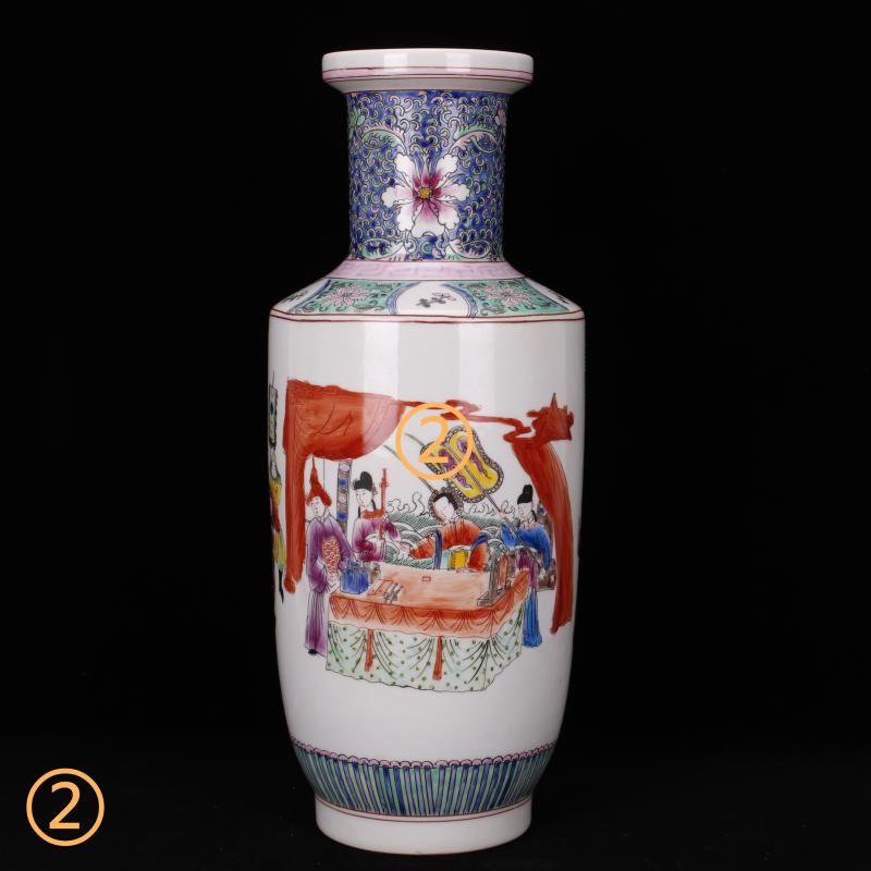 Jingdezhen imitation of the qing dynasty antique vases home furnishing articles of handicraft Chinese style restoring ancient ways furnishing articles for the collection