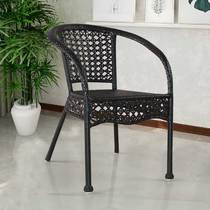 Rattan chair Balcony table and chair Outdoor three-piece small Teng chair table and chair combination single simple leisure five-piece garden PE rattan