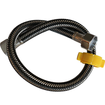 Gobiges stainless steel braided metal hose toilet water heater faucet high pressure pipe explosion-proof household 4 points