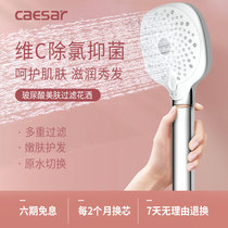 Caesar Caesar skin filter shower head purification water quality shower shower head beauty beauty beauty shower set