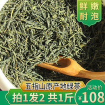 Wuzhishan Green Tea Hainan early spring green tea 500g bulk new tea big leaf seed bud tea 2021 New Product