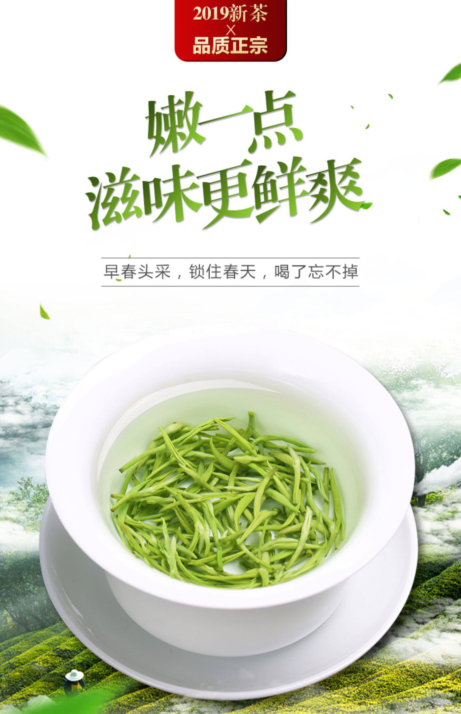 茶博山碧螺春2019新茶明前特级嫩芽春茶叶绿茶散装浓香型罐装_爱你折