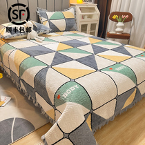 Sheet Plush Surface Single Piece Coral Suede Blanket MILK SUEDE BED COVER FLANGE SUEDE QUILT WITH SINGLE PLUS SUEDE THICKENED WINTER STYLE ANTI SLIP