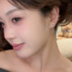 별 번쩍이는 다이아몬드 볼 이어 라인 여성 2025 새로운 디자인 귀걸이 고급 귀걸이 세련된 기질 이어링 별 번쩍이는 다이아몬드 볼 이어 라인 여성 2025 새로운 디자인 귀걸이 고급 귀걸이 세련된 기질 이어링