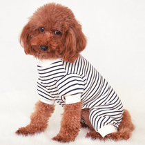 Dog clothes Pet pajamas Teddy Beaumeibi Bear Fadou puppy Cat net Red home clothes Summer summer clothing