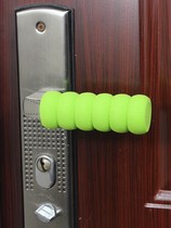 Toilet anti-crash silicone anti-crash cushion protective sleeve Home thickened door handle protective sleeve Bedroom anti-kowtow