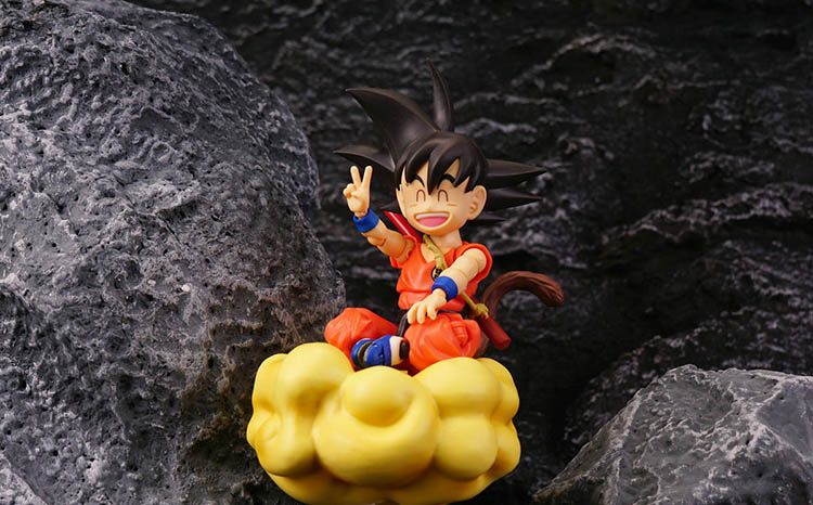 Figurka akcji SHF żołnierz Goku Super Saiyan bóg czerwony Dragon Ball Super - Wianko - 9