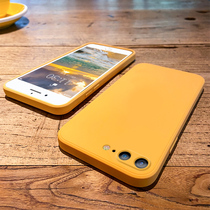 Apple 8plus phone case 7plus lens all-inclusive iPhone8 new liquid silicone iPhone6s ultra-thin 7p anti-fall 8p protection soft cover for men and women