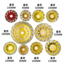 Dry milling chopping chip water grinding chip wall marble slice hand mill Hanton round corner mill