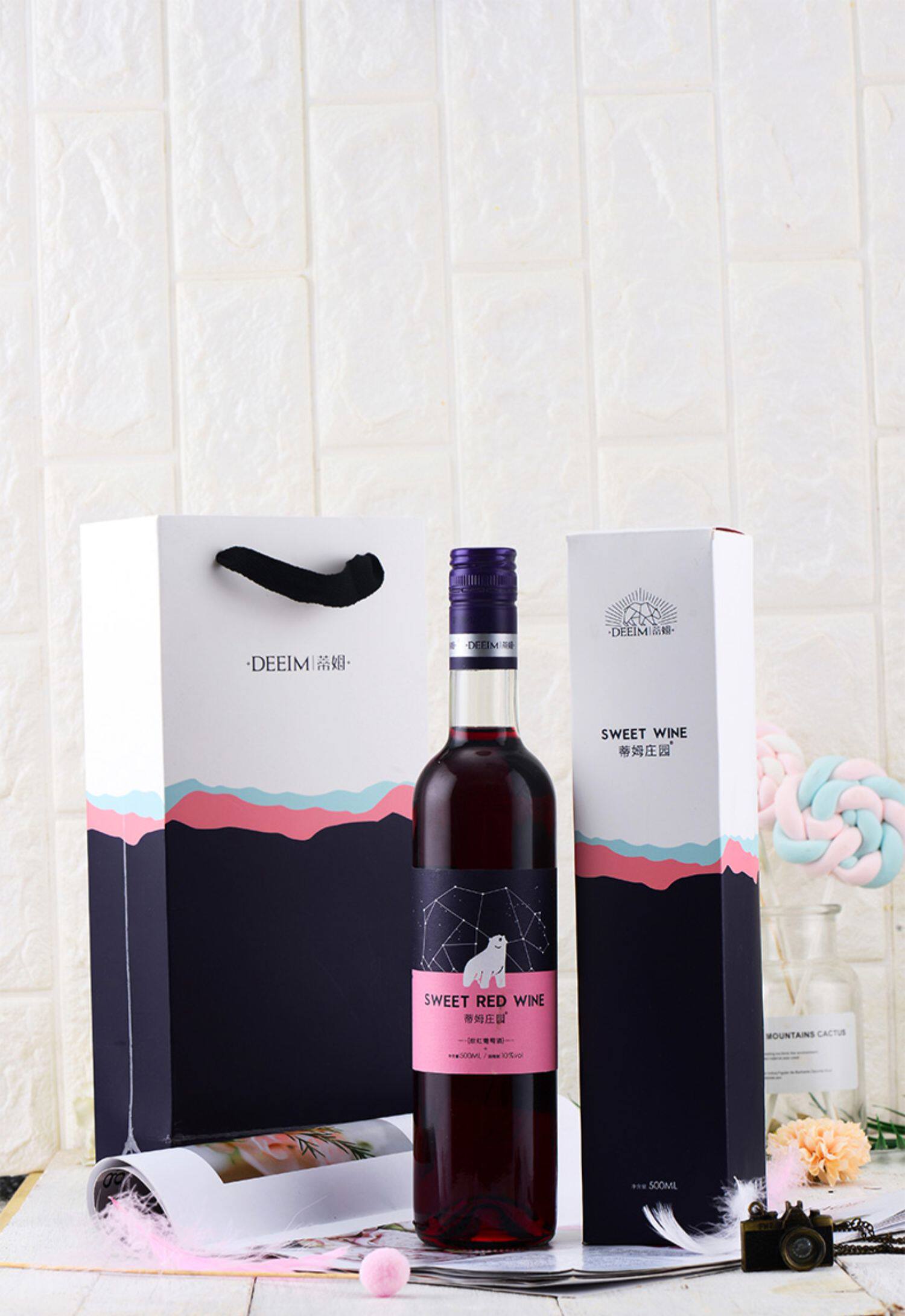 蒂姆庄园甜葡萄低度酒500ml