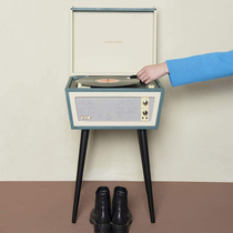 American Crosley Nordic retro bluetooth vinyl record player floor gramophone record player audio speaker
