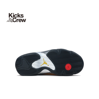 kickscrew Air Jordan 14 AJ14 乔14 法拉利 黄 男子篮球鞋