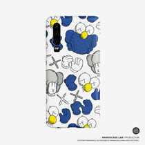 Slow guest life home KAWS Sesame Street P20 mobile phone case iPhone11promax Huawei mate20pro P30pro tide brand 7 silicone 8plus
