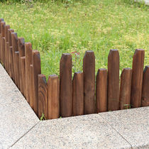 Outdoor anti-corrosion wooden fence Outdoor vegetable garden fence Flower bed wooden stake Garden courtyard decorative fence Balcony small fence