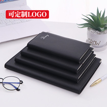 Shenz B5 18K Business Note Book A5 25K Stationery Thickened Book Diary Simplified Soft Skin Face Meeting Record This Office Supplies Book can customize the LOGO enterprise logo address