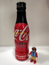 In 2018 there are fewer Coca - Cola Zero Text Aluminum bottles (no English word version)