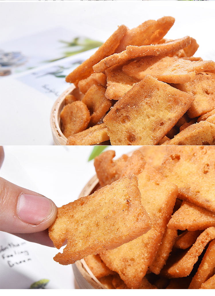 襄王妃江湖馍手工馍片188gx3袋老襄阳特产烤香馍干办公休闲零食