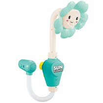 Bath Electric Toy Shower Spray Water Drama Water Children Toys Upgrade Bathrooms Children Sun Flowers Sunflower Shower
