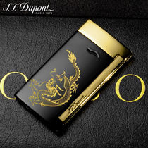 ST Dupont Dupont slim7 dragon mens windproof high-end ultra-thin custom lettering gift lighter for boyfriend