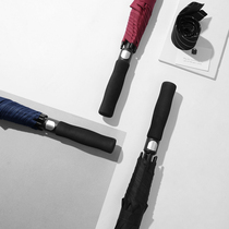 Umbrella s mens double automatic large oversized reinforced golf long handle umbrella large advertising umbrella custom LOGO