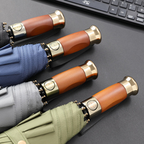10-bone mens business automatic umbrella rainstorm special increase double automatic contraction large folding umbrella