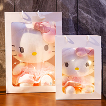 Genuine hello kitty plush doll toy kitty cat hello KT doll girlfriend birthday gift