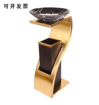 Ashtray large ktv vat lobby office stainless steel elevator door trash can vertical corridor atmosphere